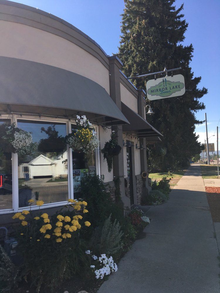 Mirror Lake Diner storefront on Main Street